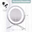Metal Round Floor Mirror