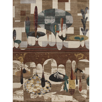Rex Ray One-of-a-Kind Rectangle 8' x 10'4" Hand Knotted Area Rug