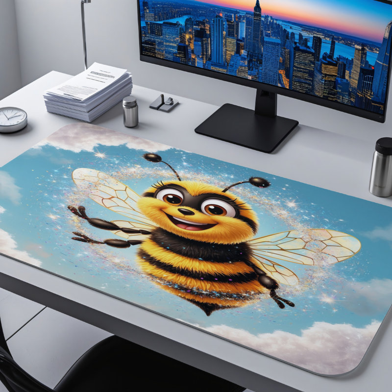 Polyester Desk Pad, 23.6x13.8