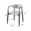 Chaise d'appoint rembourrée (ensemble de 2)