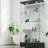 Quick - Assembly Black Tempered Glass Storage With 2 Large Drawers, 13 Colour Led, And Space Saving Structure Bookshelf Design-846949864
