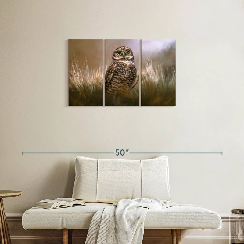 Brampt Owl Be Seeing You, 20" H x 33" W