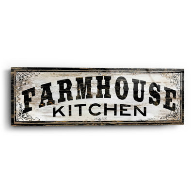 «Farmhouse Kitchen» par Cindy Jacobs, art mural en verre acrylique