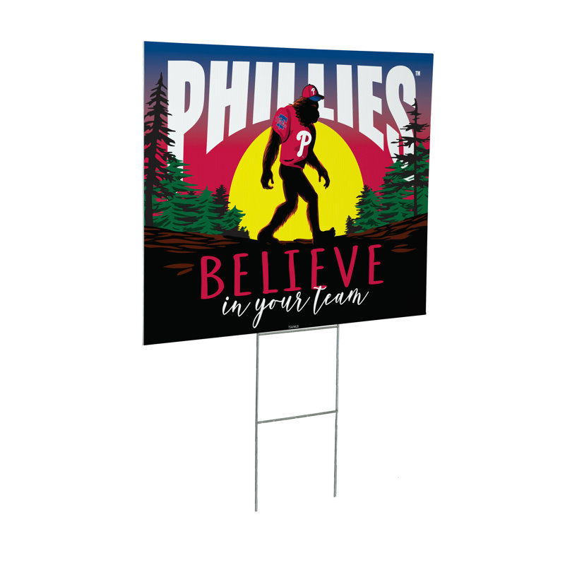 Enseigne de jardin des Philadelphia Phillies, Bigfoot