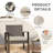 Outdoor 4'' Dining Chair Seat Cushion-986330104-986330105