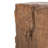 Amira Outdoor And Indoor Stump Shape MGO Side Table, Brown Finish