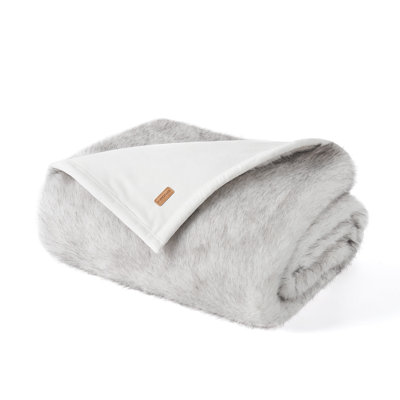 Luxe Faux Fur Throw Blanket