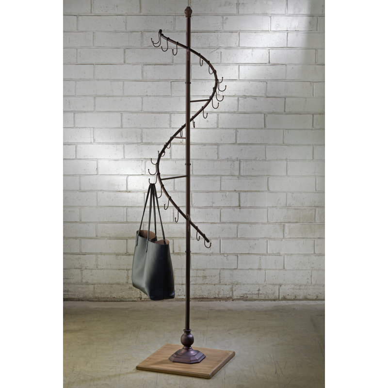 Edmonson Iron 17 - Hook Coat Rack, Bronze