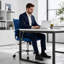 Fauteuil de bureau ergonomique Cheylyn-1458858425