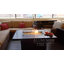 42" Powder Coated Aluminum Square Firepit With Stainless Burner and Cover and Windguard-926673095