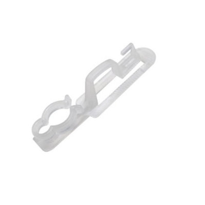 Clear Universal Gutter and Shingle Christmas Light Clips 3.25"