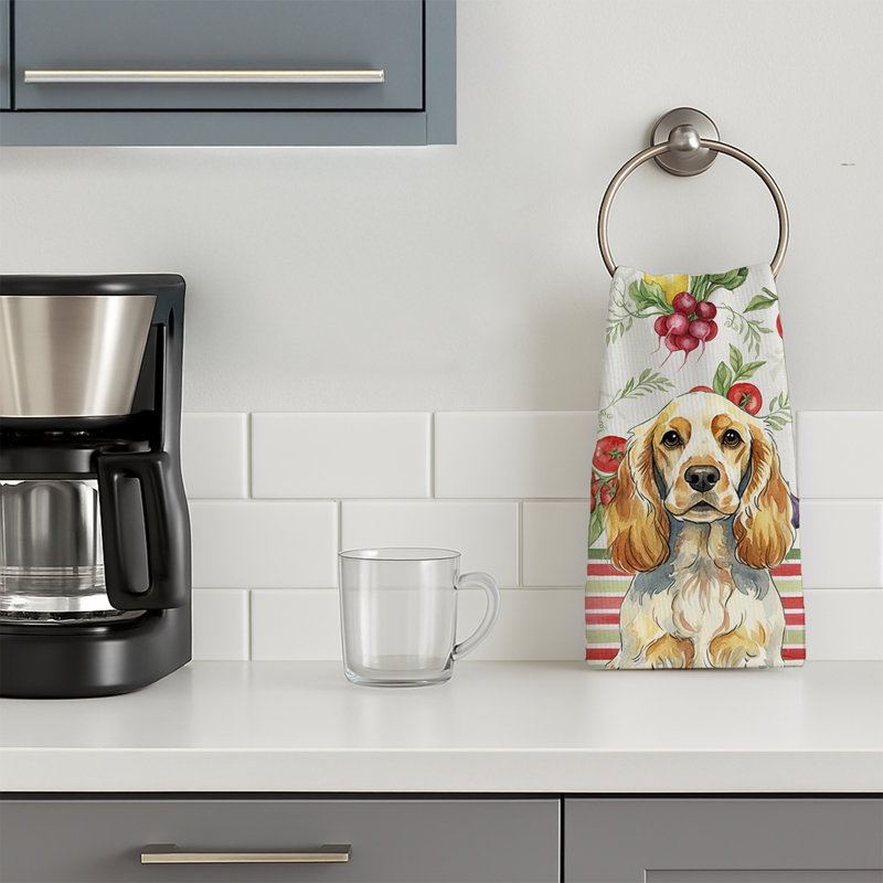 Serviette de cuisine Lemon Roan English Cocker Spaniel, Épagneul cocker anglais Lann Roan