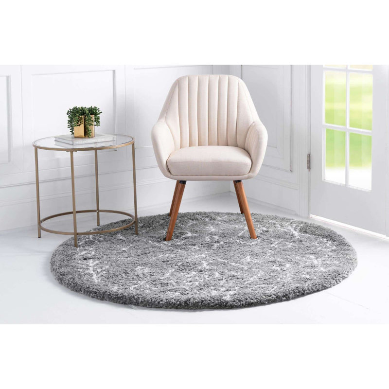 Walsenburg Oriental Indoor Rug, Round 8'