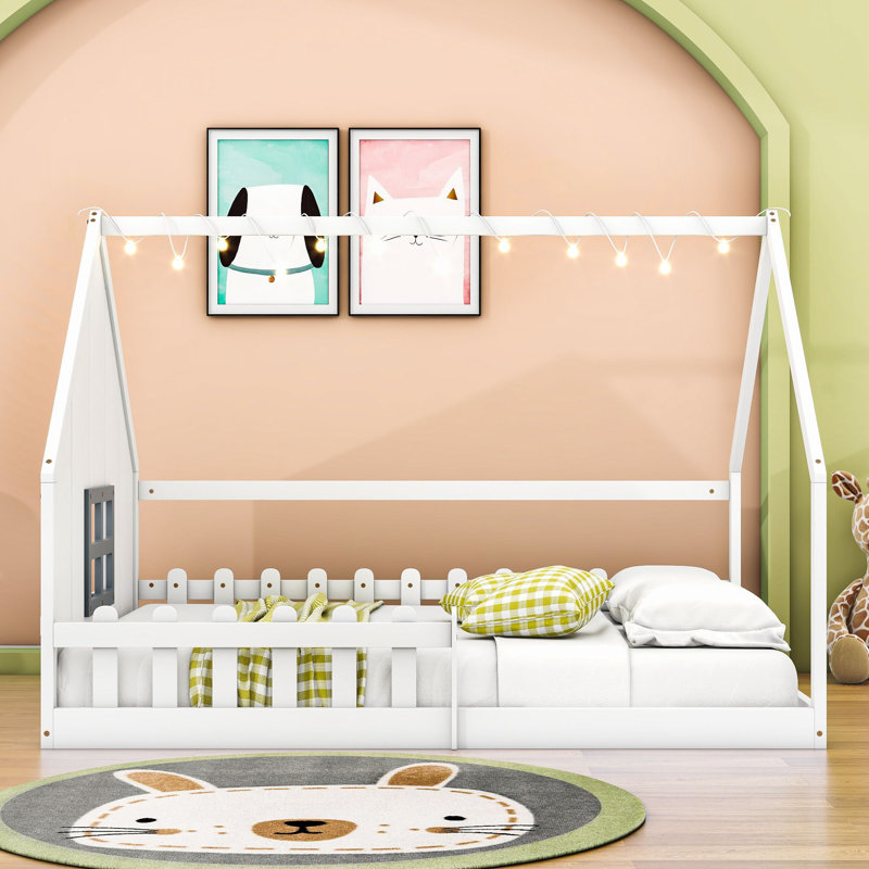 Venu Full House Beds, White