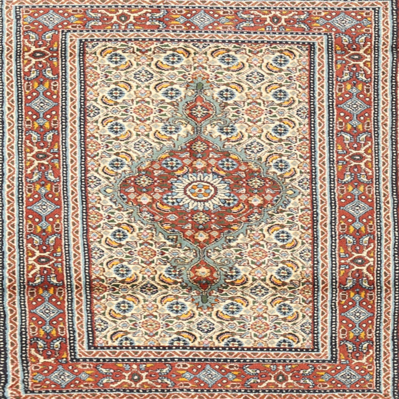 Lilly-Anne Oriental Indoor Rug, Square 5'