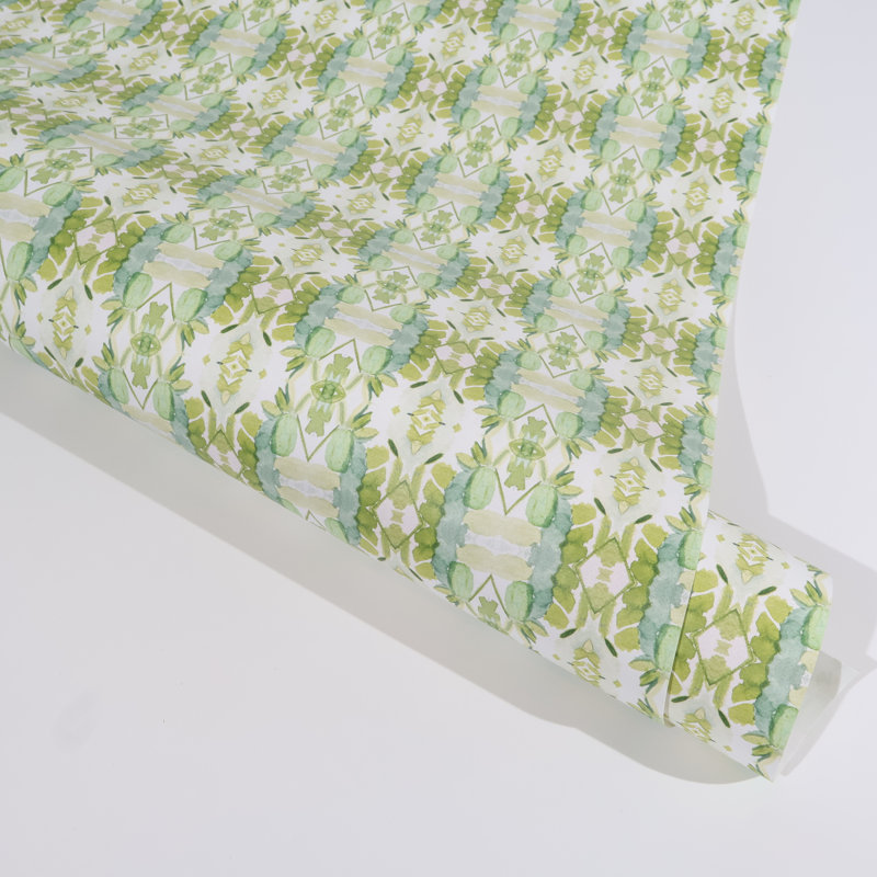 Wildflowers II Wallpaper, Cellulose/Polyester