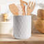Ceramic / Porcelain Round Utensil Crock