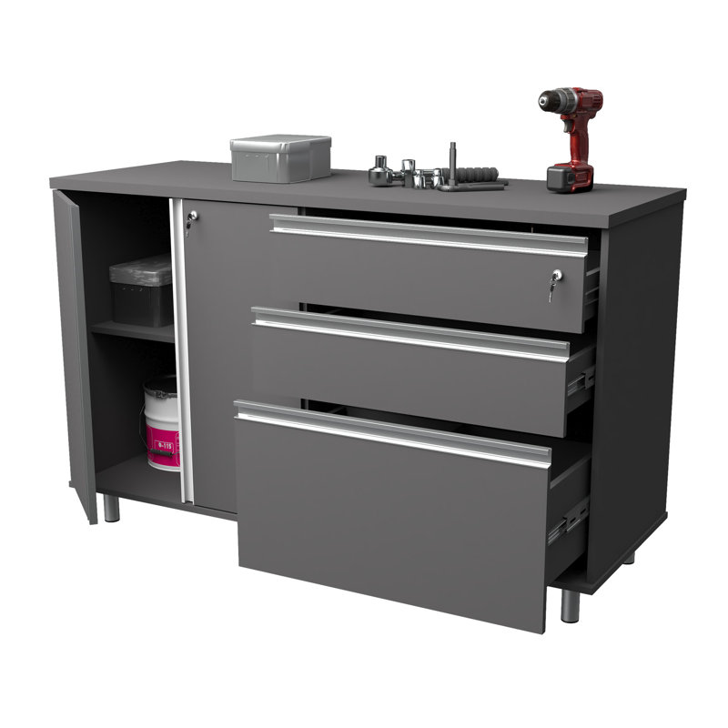 Single Storage Cabinet ( 34.65'' H x 55.12'' W x 20.28'' D)