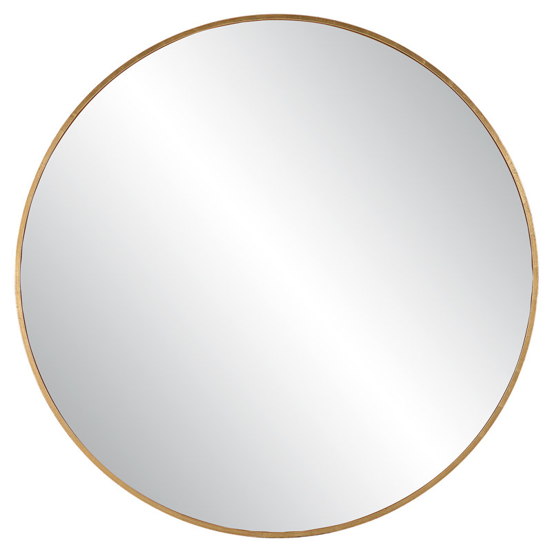 Junius Metal Round Wall Mirror