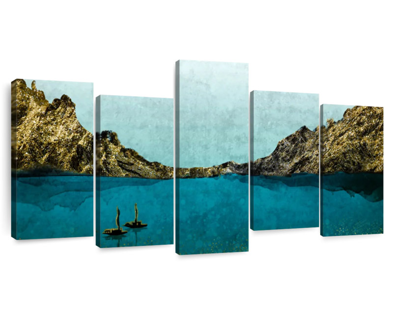 Alvord Island Hopping, 40" H x 80" W