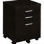 Cappuccino 3 Office Rack Shelf - Maximize Storage Efficiency File Cabinet For Spacious With Elegant Finish