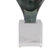 Bixler Artistic Agua Splash Sculpture for Home Decor - Glass Statue Decorative Object Figurine - Elegant Decorations for Living Room - 14", Gray & Clear-1081287030