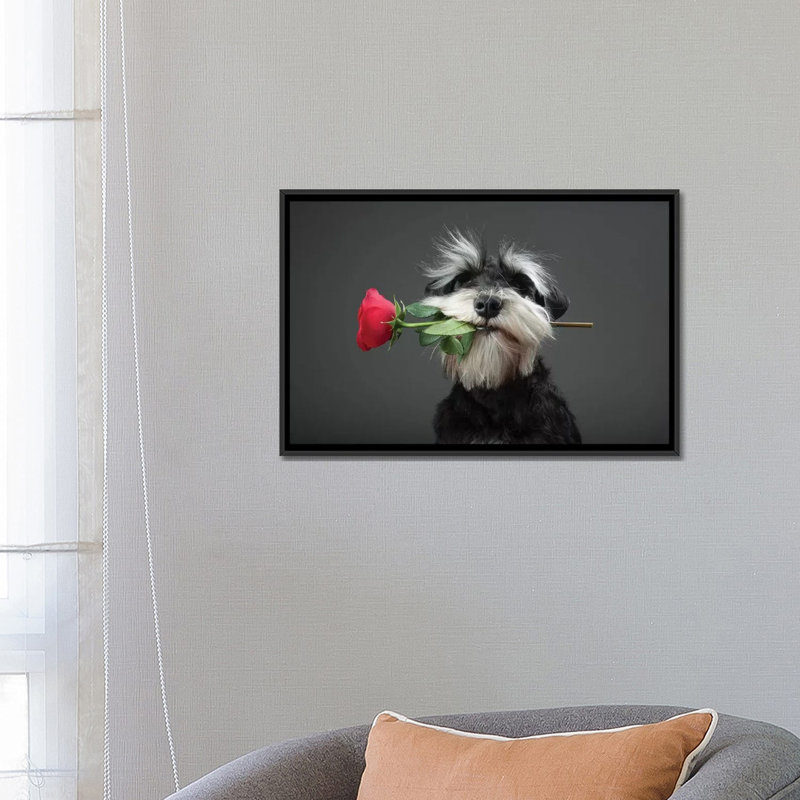 «Tango Dancer» par Adnan Mahmutovic, impression sur toile tendue, H 18 po x l 26 po x P 1,5 po, Toile avec cadre noir