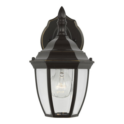 Bakersville Small One Light Outdoor Wall Lantern from Generation Lighting 