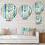 Horloge murale rayée Zen Tranquility-101234987
