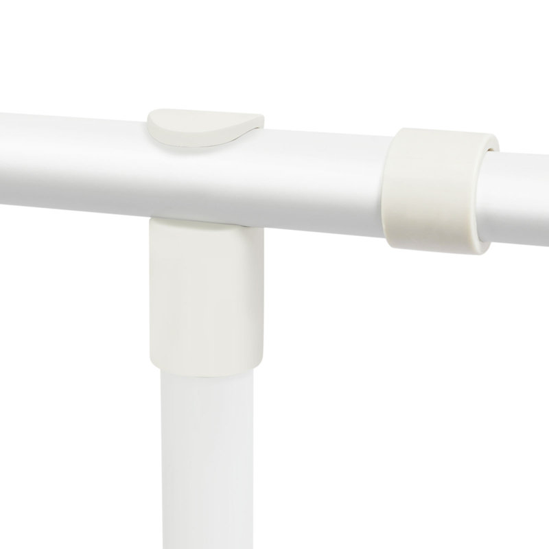 Foldable Clothing Rack Clothes Drying Rack, White