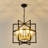 6-Light Adjustable Lantern Chandelier Pendant Light Fixture for Dining Room Hallway Foyer Entryway-310570631