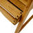 Outdoor Weather Resistant Acacia Wood Adirondack Dining Chairs (Set of 2), Perfect for Patio and Backyard Relaxation-187097788