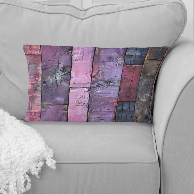 Coussin lombaire en bois récupéré II
