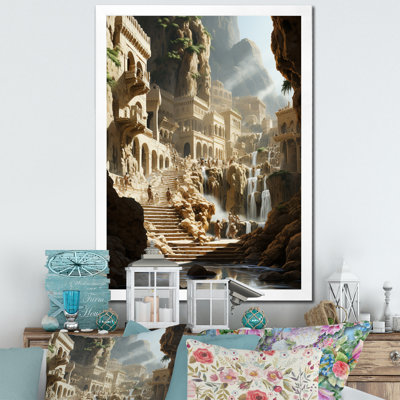 "Datra", art du pèlerinage Hadj IV, reproduction d'art sur toile