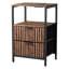 15 pouces de large Odriscoll - 2 tiroirs, 1 tablette, prise de courant US - ensemble de 2-12850587