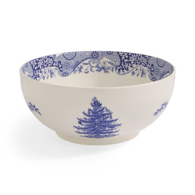 Blue Italian Blue Italian Christmas Bowl