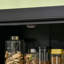 Armoire de rangement de 72,5 po, armoire de cuisine autoportante avec 4 portes et tablettes réglables pour la salle à manger