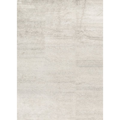 Tapis gris de haute qualité noué à la main