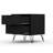 Rockefeller 20" Nightstand In Black  (Only Nightstand)-1650523325