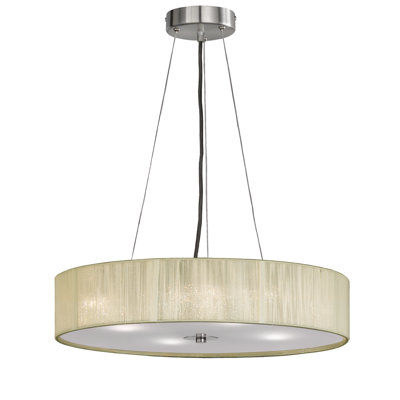 Devaron 1 - Light Satin Nickel LED Single Pendant