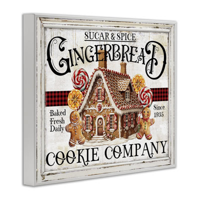 «Gingerbread Vintage», estampe numérique par Creatif Belle