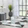 Cobina Holland Modern Geometric Light Blue 3D Textured Thick & Soft Shag Rug