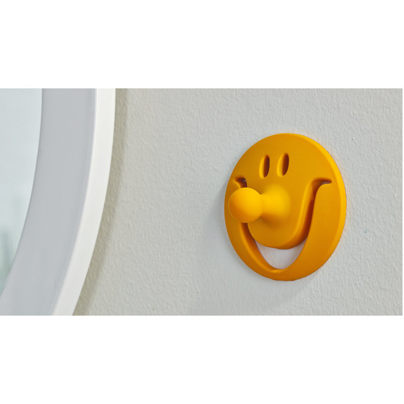 Crochet mural smiley sourire