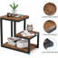 Table de bout avec rangement Tasha