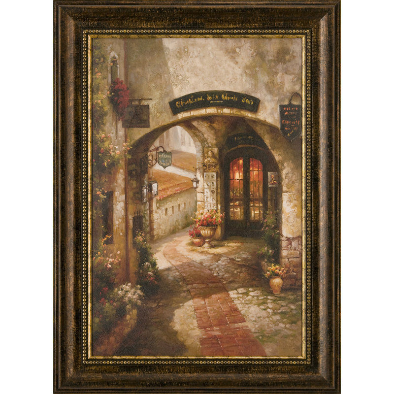 «Ashton Art & Décor Good Company Awaits», reproduction d'art encadrée