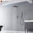 Calder Complete Shower System with Rough in-Valve-61901582