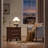 Farmhouse Nightstand with 3 Drawers, Rustic Couch End Table with 4 Square Solid Wood Legs, Mid-Century Modern Bed Side Table with Storage, Small Dresser for Bedroom, Living Room (Walnut)-2147411046-2146392759