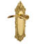 Victorian Plate Passage (Hall & Closet) with Swan Lever-785930517-785930522