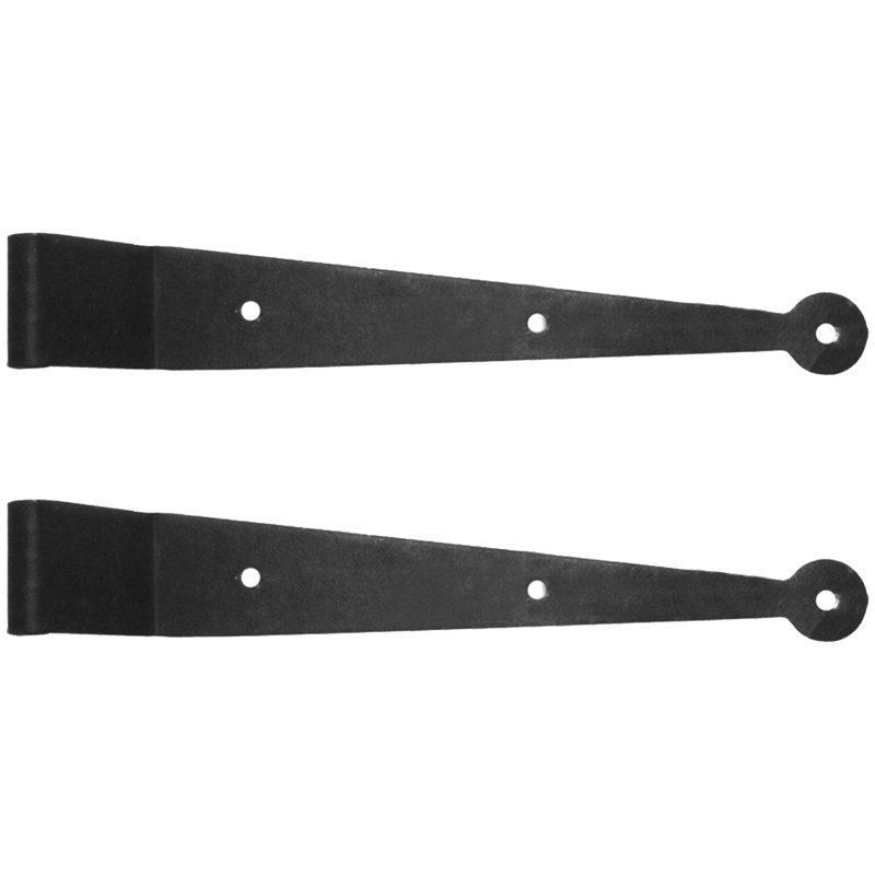 12" Strap Hinge: 2 1/4" Offset (Per Pair)