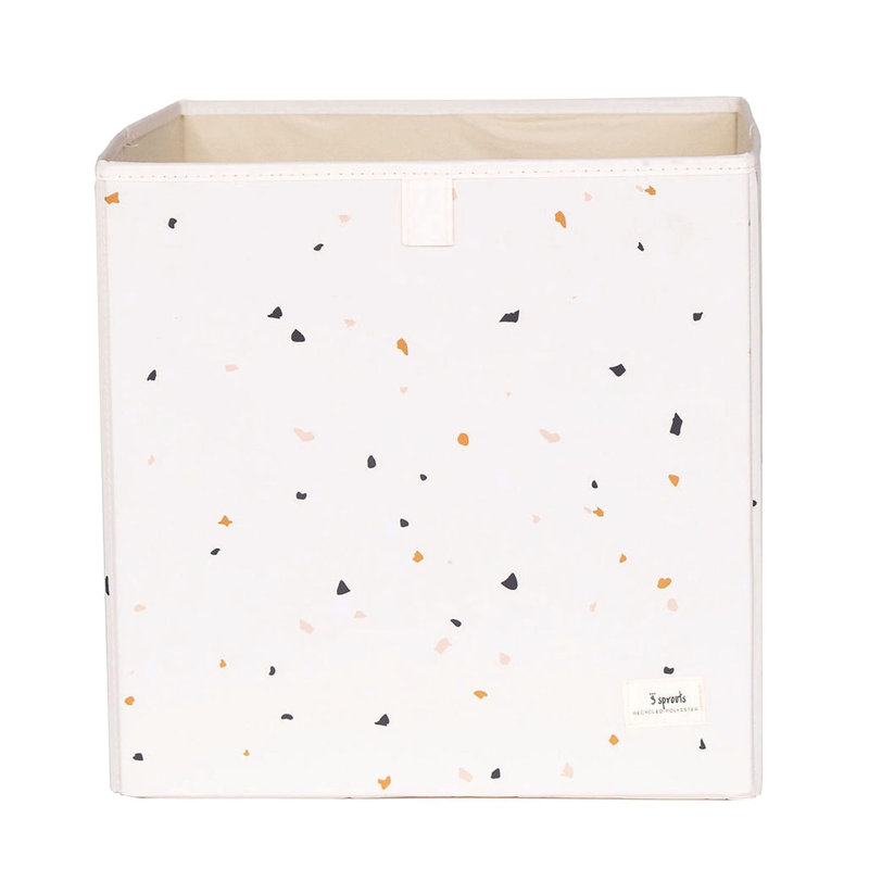 Cube en tissu, Crème